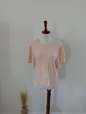 Madewell Texture & Thread Flutter Sleeve Tee